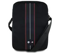 Borsa per tablet BMW da 8" in nylon nero con striscia rossa