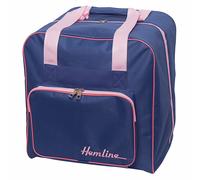 Borsa Per Taglia-Cuci Hemline - Navy/Pink - Custodia Imbottita Per Cucito