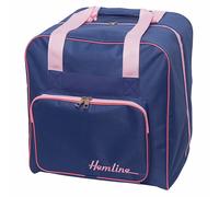 Borsa Per Taglia-Cuci Hemline - Navy/Pink - Custodia Imbottita Per Cucito