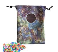 Borsa Per Tarocchi Borsa di Velluto 13x18 cm da Gioielli e Oggetti | Custodia per Tarocchi Per Uso Quotidiano, Famiglie, Psicologo, Mago, , Feste, Riunioni Familiari, Viaggi