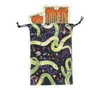 Borsa per tarocchi - Borsa in velluto con coulisse, organizer protettivo per divinazione, per dadi, di, bigiotteria, per principianti, adolescenti, adulti, viaggi e feste