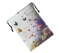 Borsa per tarocchi, custodia per tarocchi con coulisse, organizer per dadi stampati, porta gioielli per preziosi orologi con rune di , oggetti spirituali, forniture per divinazione, Fhr133