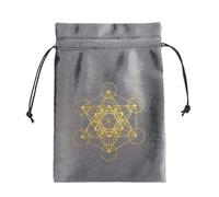 Borsa per tarocchi, custodia per tarocchi - Custodia piccola per carte da gioco - Borsa per carte dei tarocchi in velluto, custodia con coulisse per riporre il mazzo dei tarocchi, custodia multifunzio