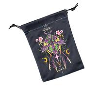 Borsa per Tarocchi Organizzatore per Strumenti Divinatori con Chiusura a
