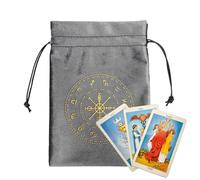 Borsa per tarocchi, sacchetto in velluto per gioielli, per conservare carte dei tarocchi, morbido velluto, altare, rune, regalo, , gioielli per oggetti preziosi, sacri e spirituali,