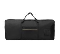 Borsa per Tastiera Elettronica, Borsa Portatile per Tastiera Elettronica a 61 Tasti, Custodia in Tessuto Oxford Antipioggia con Manici e Tasche per una Protezione Efficace