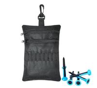 Borsa per tee da golf, con tasca con cerniera, accessorio portatile per cintura, zaino, attività all'aperto, viaggi, palestra, sport, papà, uomini, golf, corso, gioco, pratica conservazione