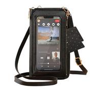 Borsa Per Telefono A Tracolla - Borsa Da Viaggio In PU Antifurto, Custodia A Tracolla Per Touch Screen Con Scomparti Multipli | B́orsa Á Ţracolla Ṕer Donna, Uomo, Ragazzo, Ragazza, Uso Quotidiano