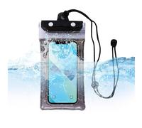 Borsa per telefono subacquea - Borsa impermeabile per telefono subacquea, custodia protettiva per telefono cellulare galleggiante, custodia impermeabile con pellicola protettiva per lo schermo, per
