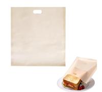Borsa per tostapane, lavabile e riutilizzabile, sacchetti riutilizzabili per formaggio alla griglia per pizza, pollo, salsicce