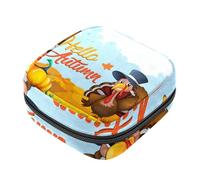 Borsa per tovaglioli igienici, pipa organo chiesa sfondo musicale primo periodo borsa kit per ragazze e donne, sacchetto per coppette mestruali femminili borse per tamponi mestruali Holde, Multicolore