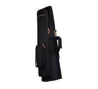 Borsa per Trombone Tenore Nera, Doppia Tracolla, Antiurto | Oxford e Velluto, Maniglie Frontale, Tracolle Regolabili, per Banda in Marcia e Bus, 1 Pezzo