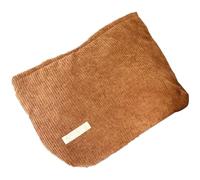 Borsa per trucchi alla moda per riporre e organizzare i tuoi prodotti di bellezza per le donne, Marrone