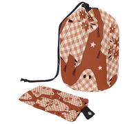 Borsa per trucchi con coulisse, a forma di barile, borsa per cosmetici da viaggio, borsa per il trucco, organizer pieghevole per articoli da toeletta, tasca portaoggetti per donne e ragazze, fantasmi