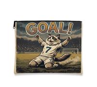 Borsa per trucchi con gatti Ragdoll, borsa da viaggio per donne e ragazze, organizer portatile in tela con cerniera, borsa da toeletta per animali domestici, 17,8 x 22,9 cm