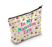 Borsa per trucchi con serie animata, regalo in My Nanalan Era Cartoon TV Show Lover Gift Cartoon Princess Cosmetic Bag, Nella Mia Era Nanalan