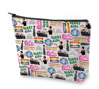 Borsa per trucchi ispirata a DG, con scritta in inglese "I'm Not Going to Be", borsa classica per gli amanti del cinema, in tela, con, Non voglio essere