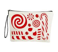 Borsa per trucco, borsa da viaggio, borsa per cosmetici di Natale, borsa per il trucco da esterno, organizer per il trucco, impermeabile, con tracolla, per le donne, We, a, vedi descrizione, Vedi