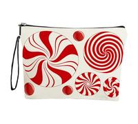 Borsa per trucco, borsa da viaggio, borsa per cosmetici di Natale, borsa per il trucco da esterno, organizer per il trucco, impermeabile, con tracolla, per le donne, We, d, vedi descrizione, Vedi