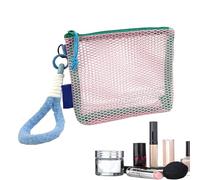 Borsa Per Trucco | Borsa Da Viaggio Per Articoli Da Toilette | Tasca Rete Trasparente Leggera Per Toeletta Quotidiana Spa Spiaggia Aereo Ospedale Matrimonio Crociera Dormitorio
