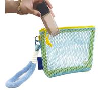 Borsa Per Trucco | Borsa Da Viaggio Per Articoli Da Toilette,Tasca Rete Trasparente Leggera Per Toeletta Quotidiana Spa Spiaggia Aereo Ospedale Matrimonio Crociera Dormitorio
