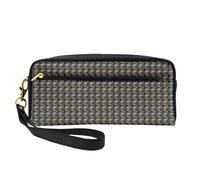 Borsa per trucco da donna, con stampa di locomotiva a vapore, borsa da viaggio per articoli da toeletta per scuola e ufficio