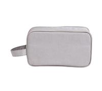 Borsa per trucco da viaggio impermeabile a doppio strato a separazione a secco bagnato Organizzatore cosmetico Borsa da toilette portatile per donne in palestra di viaggio in