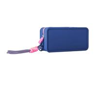 Borsa per trucco in silicone da viaggio, borsa per cosmetici portatile,Borsa portaoggetti per cosmetici con cerniera da donna | Custodia portatile per il trucco per viaggi, fine settimana, scuola, via