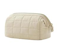 Borsa per trucco, organizer portatile per cosmetici, borsa per la cultura da viaggio, borsa per il trucco compatta e impermeabile, organizer per bellezza leggero, valigetta per cosmetici con scomparti