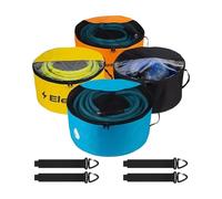 Borsa Per Tubo Acqua Camper | Contenitore Impermeabile Resistente Da 4 Pezzi,Borsa Portatubo Con Cerniera A Due Vie E Coperchio Visibile,Per Cavi E Attrezzi Da Campeggio