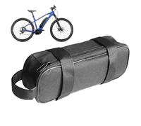 Borsa per tubo portaoggetti - Borsa portaoggetti per bicicletta, resistente impermeabile, bici elettrica regolabile con facile da trasportare, porta comandi per riporre batterie, trasporto, attrezzi
