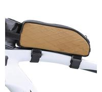 Borsa per tubo superiore per bicicletta | supporto per cellulare | tasca degli attrezzi montata frontale con tasca laterale con cerniera per escursioni in bicicletta, mountain bike e bici da corsa