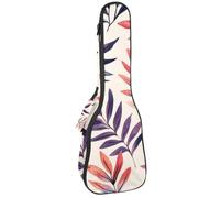 Borsa per ukulele da 58,4 cm, con simpatici squali e galleggianti da piscina, imbottitura per le vacanze, custodia per il trasporto con custodia e manico spesso, Multicolore 09, 25.9x9x3.1in/66x23x8cm
