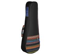Borsa per ukulele imbottita per ukulele in borsa da concerto in stile etno-ougulele | Backpack ukulele con motivo web etno per feste, vita quotidiana, concerto, borsa colorata da viaggio c, a, Se