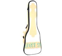 Borsa per ukulele Pentecoste Domenica Sacro Spirito Colomba Ukulele per Soprano Tenore Concert 23 Pollici 10 MM Spessa Morbido Imbottito Cinghie Regolabile Gig Bag