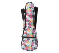 Borsa per Ukulele Soprano Oxford Tracolla Regolabile | Chiusura a Zip, Scomparto Extra e Tasca Piccola, per Lezione e Prove in Viaggio