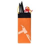 Borsa per unghie a terra 600D Oxford Pouch, Arancione, riferimento | Tasca resistente da campeggio per attività all'aperto, montagna, campeggio, escursionismo, zaino in spalla
