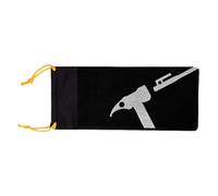 Borsa per unghie a terra 600D Oxford Pouch, Nero , riferimento alla | Tasca resistente da campeggio per attività all'aperto, montagna, campeggio, escursionismo, zaino in spalla