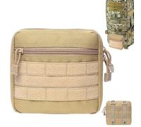 Borsa per utensili da campeggio all'aperto, borsa per gli strumenti da campeggio | Borsa organizzatore utensile urgente | Organizzatore di hardware riflettente, design con cerniera a due vie per casa,