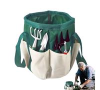 Borsa per utensili da giardinaggio, sacchetti di giardinaggio per strumenti,Carrier di stoccaggio esterno impermeabile - Organizzatore di utensili per la mano di giardinaggio con più tasche