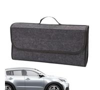 Borsa per utensili per auto per tronco, organizzatore di bagagliaio per auto, Borsa per ingranaggi in feltro, Tote di utilità di grande capacità, organizzazione del veicolo per accessori automobilisti
