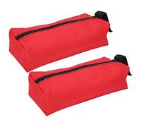 Borsa per Utensili, Zaino per Utensili in Poliestere per Utensili con Braccialetto per Prodotti per Capelli (rosso)