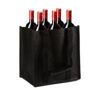 Borsa Per Vettore Di Vino - Porta Della Bottiglia Riutilizzabile | Tote Bag Sicuro | Borsa Da Viaggio Per Il Vino Con Manico, Custodia Per La Bottiglia A Prova Di Perdite, Porta Del Vino Per Picnic O