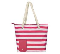 Borsa per vino con dispenser per bevande, borsa in tela con scomparto isolato nascosto, per spiaggia, viaggi, picnic, campeggio, regalo per Winelover, Rosso × 1, Refer to description, Unisex