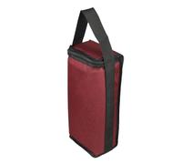 Borsa per vino in bottiglia - Porta tote, Borsa per Raffreddatore per vino | Porta Bottiglia di vino Perdita per Viaggi e Picnic Il Trasportatore di Due Bottiglie isolato con Una maniglia per