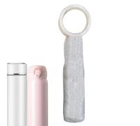 Borsa per vino Sparkly - Borsa per vino portatile, porta bottiglie di vino | Elegance scintillante Borsa per vino isolante con impugnatura comoda, borsa da viaggio da viaggio cucita con cura per