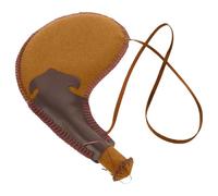 Borsa per vino vintage, caraffa per bottiglia tradizionale - Borsa per la conservazione del vino di antica tradizione artigianale - Borsa Bota portatile in pelle PU retrò per acqua del deserto per mos