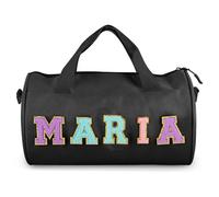 Borsa Personalizzata per Ragazze Borsone con Nome Borsa da Notte per Bambini Borsa da Palestra Borsa da Allegria per Bambine