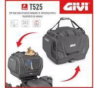 Borsa Pet bag trasporto animali e cani per moto scooter Givi T525 Monokey