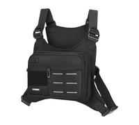 Borsa pettorale,Regolabile, Capiente Borsa da Esterno con Scomparti,da running - per la, il viaggio, la corsa, l'escursionismo, la palestra e il lavoro